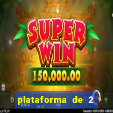 plataforma de 2 reais fortune tiger